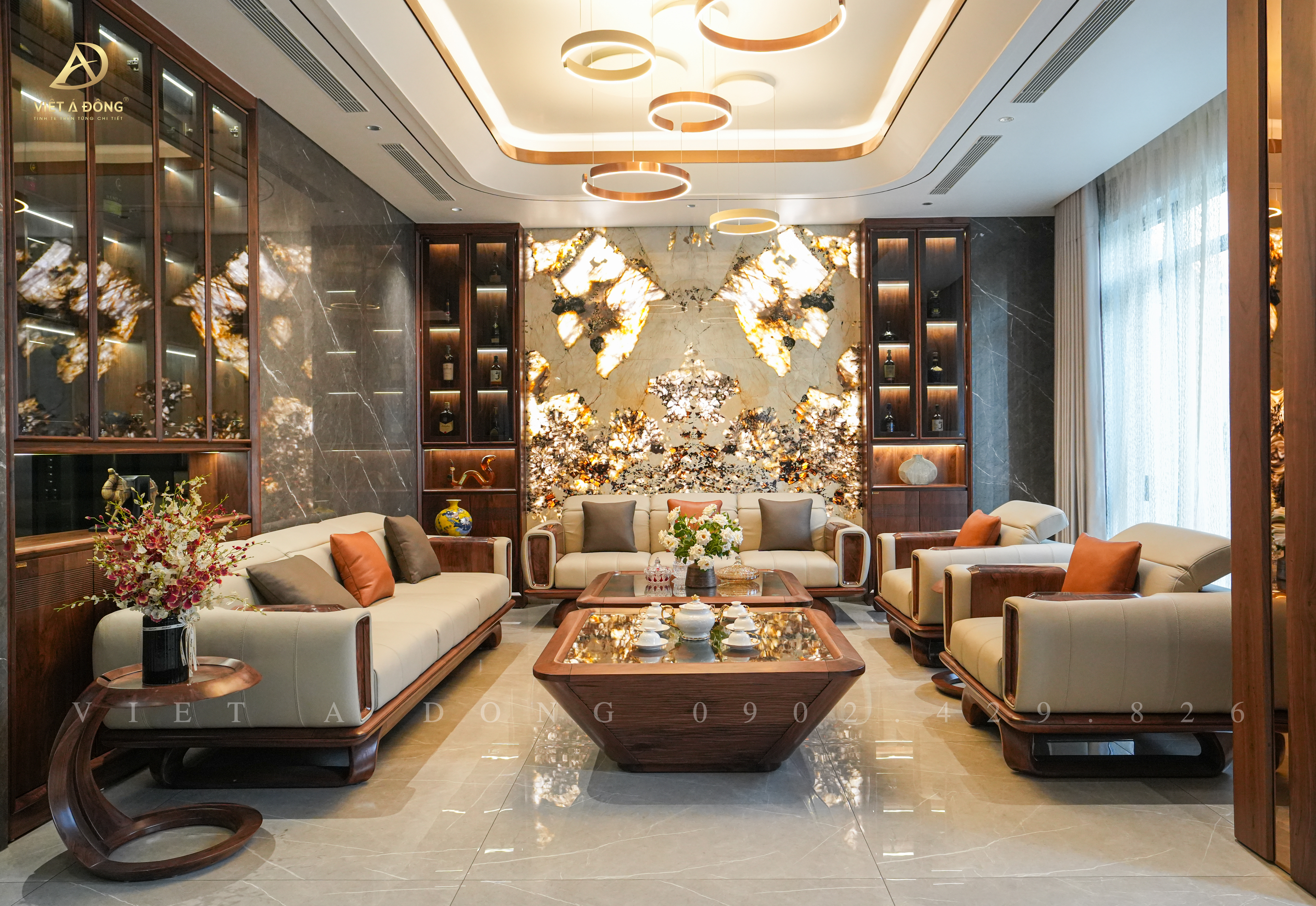 Sofa chữ U sang trọng